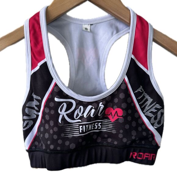 Roar Fitness Women's BJJ Compression Stretch MMA Training Workout Sports Bra S - Picture 1 of 3